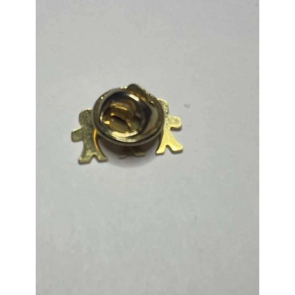 Gold Tone Children Of Hope Pin